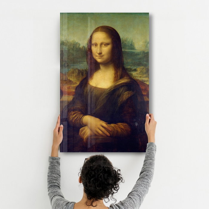 Wallity CAM-1000 Pintura Decorativa de Vidrio Templado Multicolor 46 x 72 cm